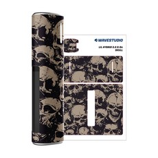 웨이브스튜디오 릴 하이브리드 2.0 스킨 스티커, D-54 SKULL, 2개