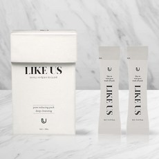 LIKE US 深層毛孔清潔面膜 80ml, 20件, 1個