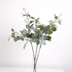 小果桉樹人造花, 單色, 3個