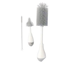 UMEE 矽膠奶瓶刷 含奶瓶刷/奶嘴刷/吸管刷, 3支, 單色