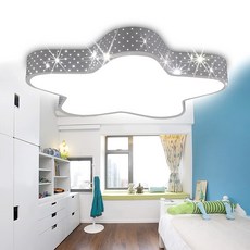 멜리빙 원하 LED 앙리오별 방등 50W, 화이트