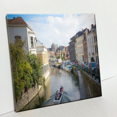 에이치티피 타일 C68 겐트성부근운하, 소성 타일