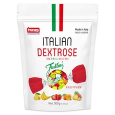 INCAP 葡萄糖 5種口味糖果, 1個, 500g