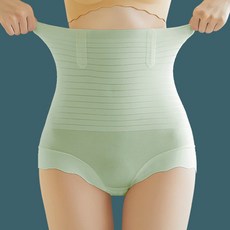 엘쏘 여성용 하이웨스트 뱃살 등살 커버 힙업 보정팬티