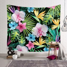 카리스 네이처 꽃잎 가림막 태피스트리, A06