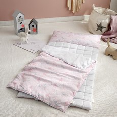 SesaOnline Petit Joo床墊型午睡被子組, 粉色