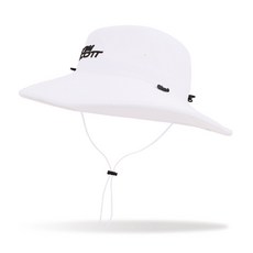 ADAM SCOTT Tour Safari Oji帽高爾夫球帽, Clova White