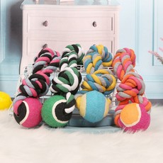 PASTEL PET 寵物網球拖輪玩具 39cm, 隨機發貨, 4個