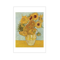 진심디자인 감성 아트웍 디자인캔버스 액자 B 아티스트 캔버스 라인 B-2 선플라워, 화이트