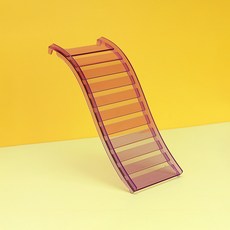 Lanboer 倉鼠透明彩色梯子, 1個, 紫色