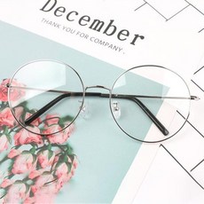 멜라크메 국산 64mm 남자 여자 가장 큰 빅 오버사이즈 안경테 자외선차단 청광안경