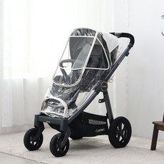 MOMNEST 嬰幼兒用S型嬰兒推車四季通用防雨罩, 奶油色, 1個