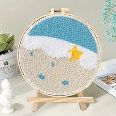 Daysoy Art Class 感性戳戳繡 DIY, 1個, NO 12