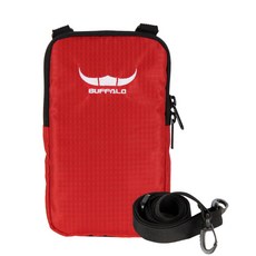 BUFFALO 多功能側背包 紅色