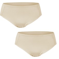 민트코코아 여성용 인견 햄 노라인 위생팬티 2p