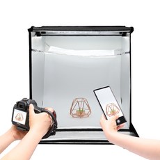 LED 미니 스튜디오 음식 보석 악세사리 제품 사진 촬영 포토박스 소형 40cm, 1개, JIS-40(DH-01)