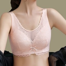 에어 네잎클로버 패턴레이스 임부브라