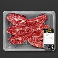 전통참한우 1등급 부채살 메가 스테이크 (냉장), 1kg, 1개