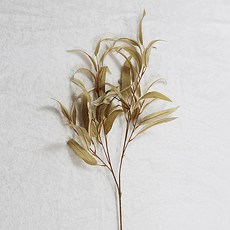 리버그린 올리브잎 가지 조화, 올리브그린, 1개