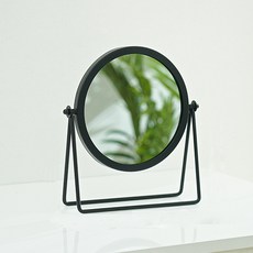 Señor Kim 桌上型迷你旋轉鏡 低款, 黑色