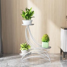 Enasu 植物室內植物架 Veranda 多肉植物架 2 層 TC024, 白色