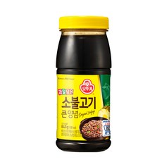 OTTOGI 不倒翁 韓式烤牛肉調味醬, 840g, 1瓶