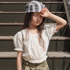 Urban Rabbit 兒童泡泡袖短版內衣