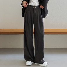 시크폭스 여성용 케이딘 핀턱 와이드 슬랙스 53SL868