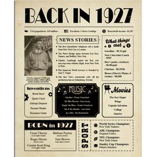 레트로 흑백 포스터 08