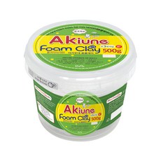 이지피아 아키우네 폼클레이, 흰색, 500g, 1개