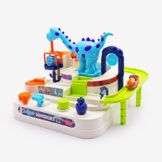 Mugolang 恐龍火車軌道編碼玩具, 混色