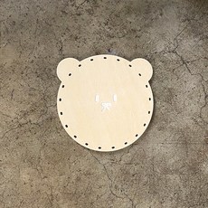 Studio 612小熊15白樺木盤子 2入, 木頭