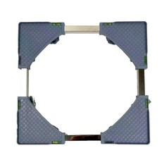 洗衣機托架 四輪八腳款, 灰色, 1層