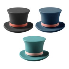 마켓감성 와인 병 스토퍼 실리콘 캡 3종 세트, 그린, 블랙, 네이비, 1세트