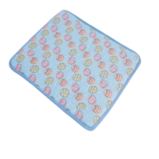 맘피스 우리집 고양이 편한 쿨 매트, 블루, 1개