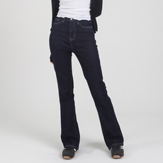 SUBI.JEANS 女款長/短版原色後口袋亮點靴型牛仔褲 751