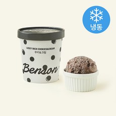 벤슨 쿠키 앤 크림 파인트 아이스크림 (냉동), 1개, 1개입, 474ml