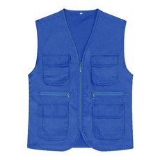 多口袋工作網眼背心, 1個