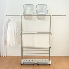 Parisien 4層棉被晾衣架, 白色