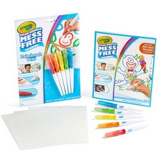 Crayola 繪兒樂 免髒手油漆畫筆組, 1套, 5色