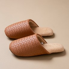 Alleophom 女性感性客廳室內拖鞋, 棕色, 1個