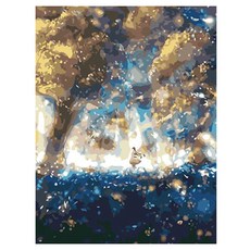 로디즌 명화 그리기 DIY 세트 40 x 50 cm, 서있는 소녀, 1개