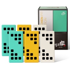 Air Fresh Kitchen Fit 冰箱除臭劑 正裝 6入, 330g, 1個