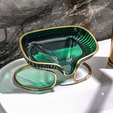 Noop Noop 經典高級香皂收納盒 1, 1個, 綠色