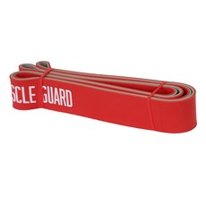 머슬가드 턱걸이 철봉 보조 라텍스 풀업밴드, 레드, 1개