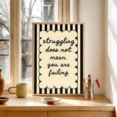 홈 카페 포스터 잠시 쉬어가기