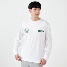 지프 남녀공용 소매시보리 긴팔티셔츠 JN6TSU033