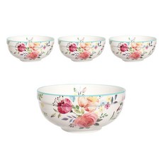 L.loom 普羅旺斯Botani餐碗, 天藍色, 4入