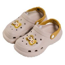 CHIP 'N' DALE 奇奇蒂蒂 兒童款 立體造型厚底園丁鞋 A25947