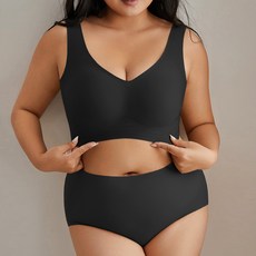 韓國 arua 無痕大尺碼 95~105 CDEF罩杯 內衣內褲套組